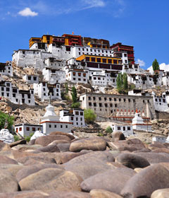 Thiksey Monastery, Leh