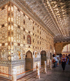 Sheesh Mahal, Amber Fort